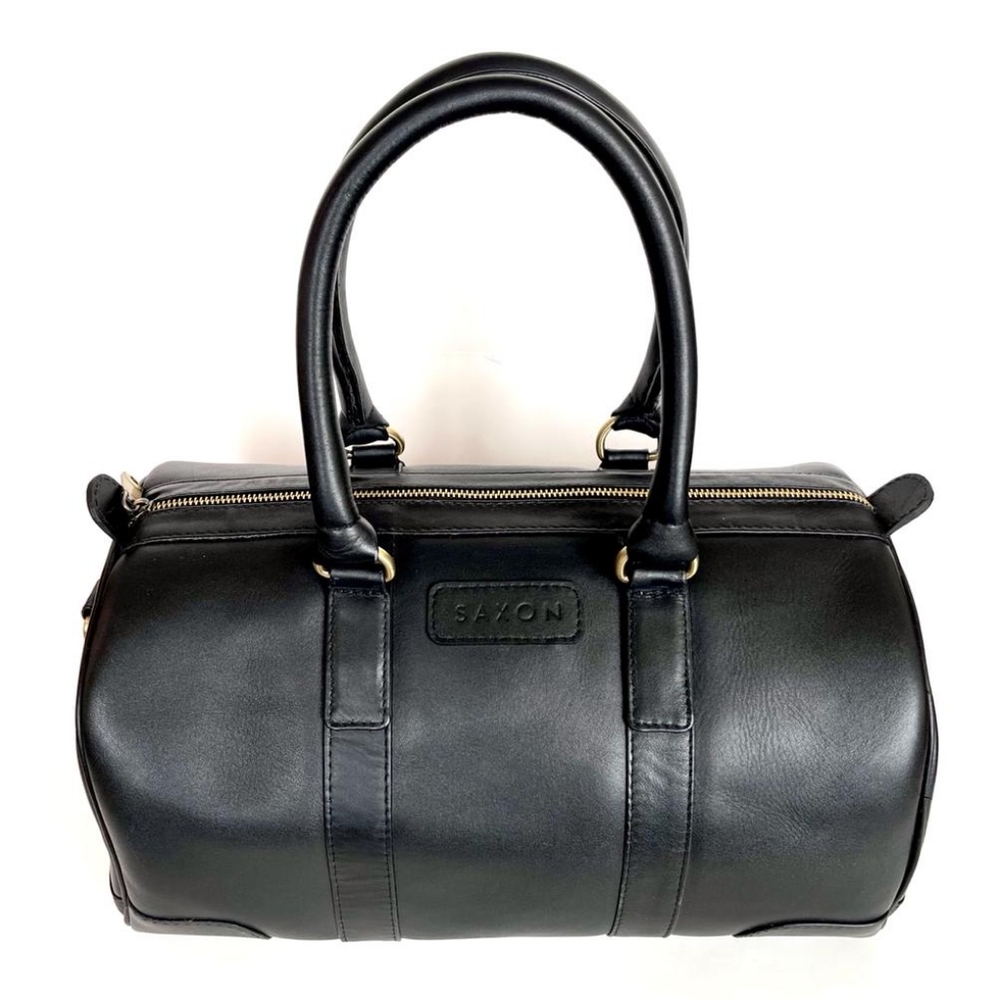 *** This has minor flaws*** Leather Duffle, Small Duffle, Day trip Bag - Picture 4 of 16
